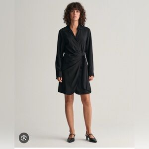 GANT women's wrap shirt dress size 12 Black